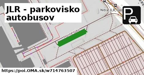 JLR - parkovisko autobusov