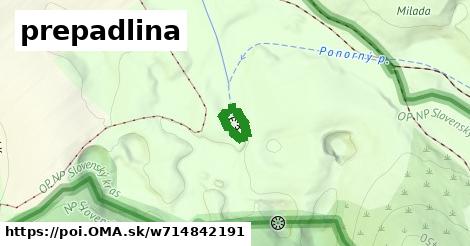 prepadlina