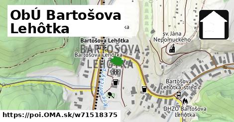 ObÚ Bartošova Lehôtka