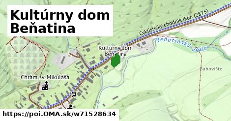 Kultúrny dom Beňatina