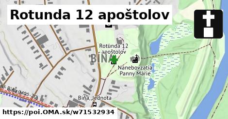 Rotunda 12 apoštolov