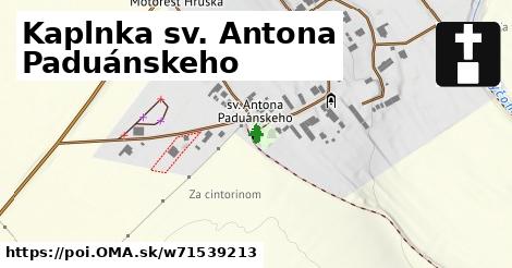 Kaplnka sv. Antona Paduánskeho