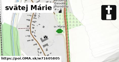 svätej Márie