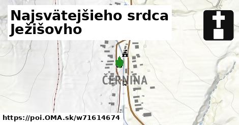 Najsvätejšieho srdca Ježišovho