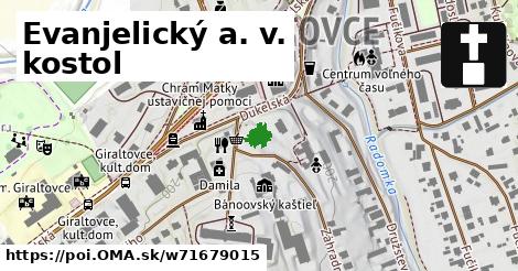 Evanjelický a. v. kostol