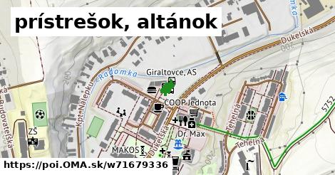 prístrešok, altánok