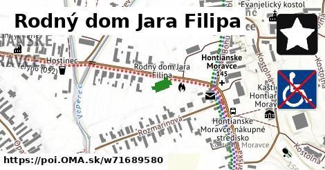 Rodný dom Jara Filipa