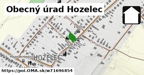 Obecný úrad Hozelec