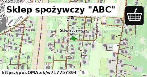 Sklep spożywczy "ABC"