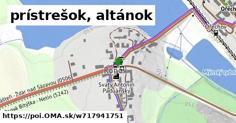 prístrešok, altánok