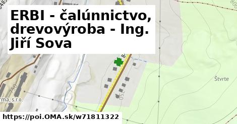 ERBI - čalúnnictvo, drevovýroba - Ing. Jiří Sova