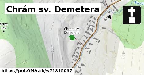 svätého Demetera