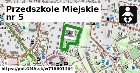 Przedszkole Miejskie nr 5