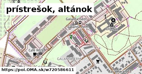 prístrešok, altánok