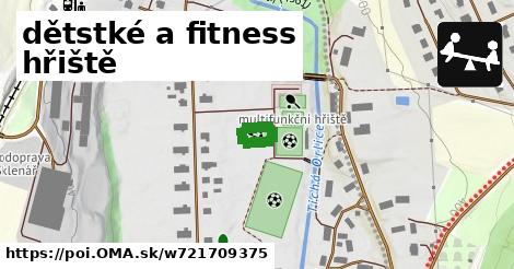 dětstké a fitness hřiště