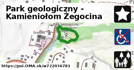Park geologiczny - Kamieniołom Żegocina