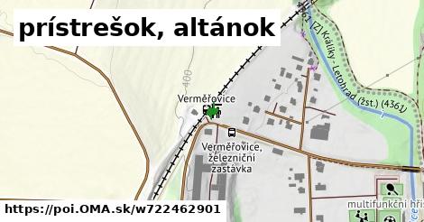 prístrešok, altánok