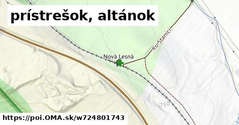 prístrešok, altánok