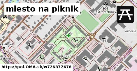 miesto na piknik