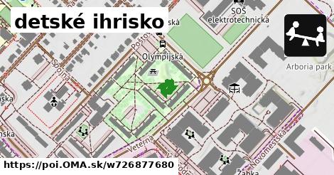 detské ihrisko