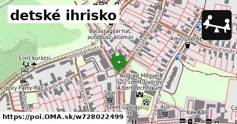 detské ihrisko