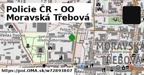 Policie ČR - OO Moravská Třebová