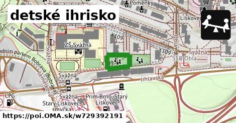 detské ihrisko