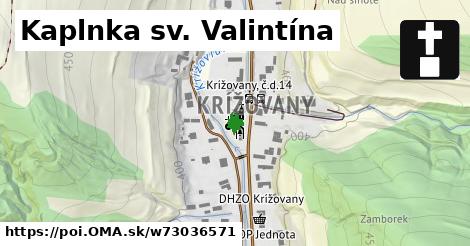 Kaplnka sv. Valintína