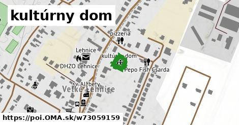 kultúrny dom