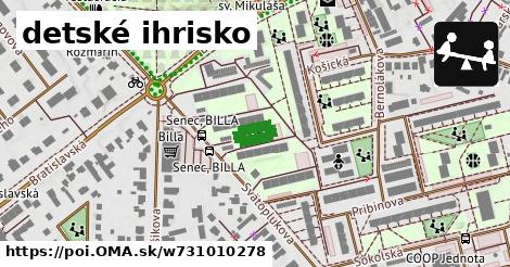 detské ihrisko