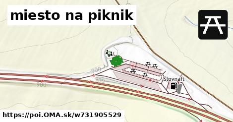 miesto na piknik