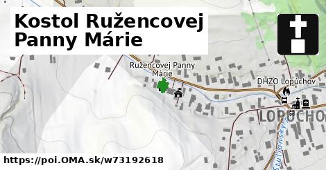 svätej Márie Ružencovej