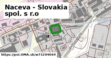 Naceva - Slovakia spol. s r.o