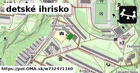 detské ihrisko