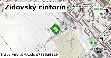 Židovský cintorín