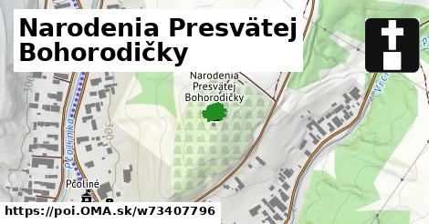 Narodenia Presvätej Bohorodičky