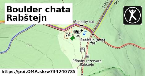 Boulder chata Rabštejn