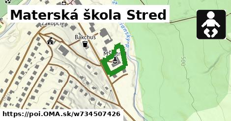 Materská škola Stred