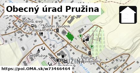 Obecný úrad Pružina