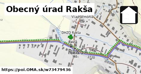 Obecný úrad Rakša