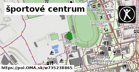 športové centrum