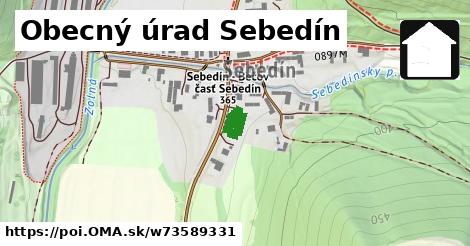 Obecný úrad Sebedín