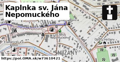 Kaplnka svätého Jána Nepomuckého