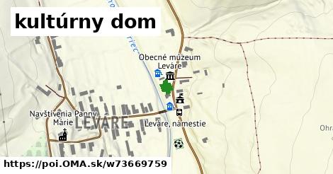 kultúrny dom