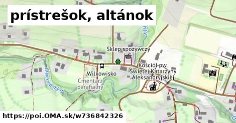 prístrešok, altánok