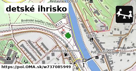 detské ihrisko