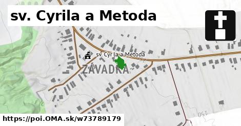 sv. Cyrila a Metoda