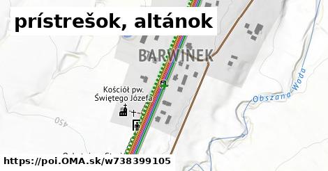 prístrešok, altánok