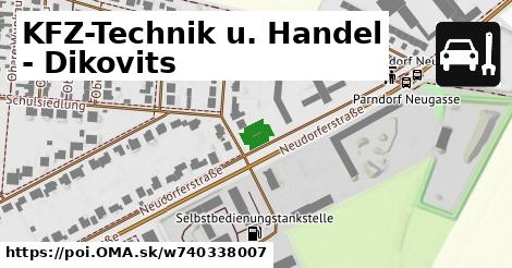 KFZ-Technik u. Handel - Dikovits