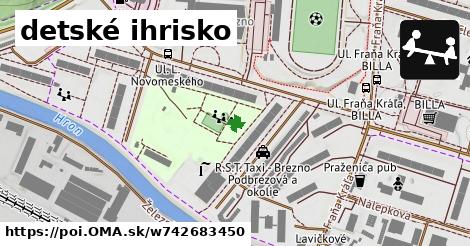 detské ihrisko